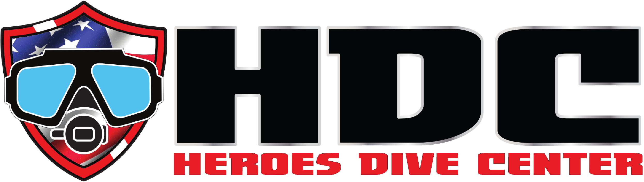 heroes dive center logo